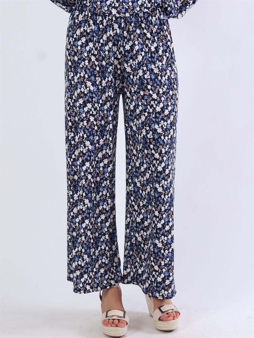 Dolly Pants - Vide bukser med rib